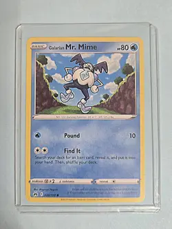 2023 Galarian Mr. Mime 30/159 - Crown Zenith - NM Pokemon TCG - Image 2