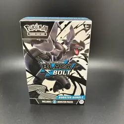 Pokemon TCG Scarlet & Violet: Black Bolt Booster Bundle Factory Sealed - Image 1