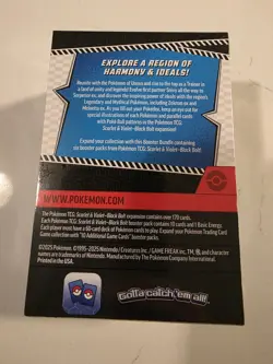 Pokemon Scarlet & Violet Black Bolt Booster Bundle Box 6 Packs Zekrom Snivy - Image 3