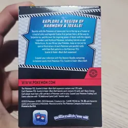 Pokemon Scarlet & Violet Black Bolt Booster Bundle 6 Packs English - Image 2
