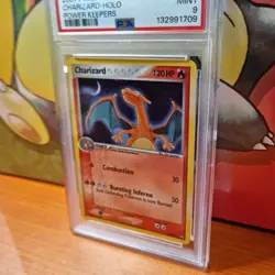 Charizard EX Power Keepers Holo Rare #6 PSA 9 Mint Pokemon TCG - Image 5