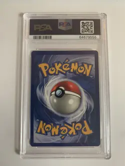 Pokemon WotC Base Set English FIRE ENERGY 98/102 1st Edition PSA 9 MINT - Image 2