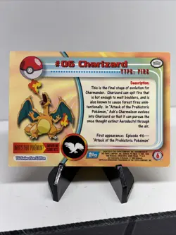 Pokemon Topps Charizard #06 TV Animation Edition Series 1 VLP - Image 3