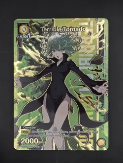 2025 Union Arena Terrible Tornado One Man Punch Common Card OPM-1-012 CGC 10 - Image 1