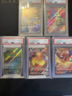 5 PSA 10 Graded Pokemon TCG Cards Bundle Amazing Deal - Image 3