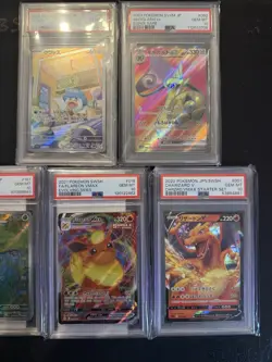 5 PSA 10 Graded Pokemon TCG Cards Bundle Amazing Deal - Image 4