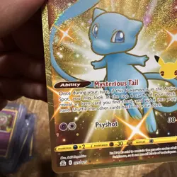 Mew 025/025 Celebrations 2021 Secret Rare Gold Pokemon Card TCG - Image 5