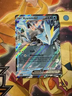 Pokemon TCG Kyurem EX Black Bolt White Flare Card 028/086 NM - Image 1