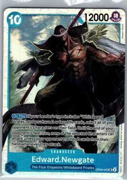 Edward.Newgate OP08-043 SR Two Legends - One Piece Card - NM - Image 1