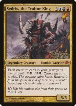 MTG Sedris, the Traitor King - 193 / English / Lightly Played - Image 1