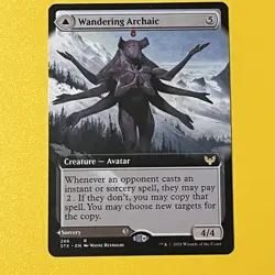 Wandering Archaic | Extended Art | R | 286 | Strixhaven: School Of Mages | MTG - Image 1