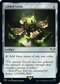 MTG Foil - Gilded Lotus (Surge Foil) - 239 / NM / English - Image 1