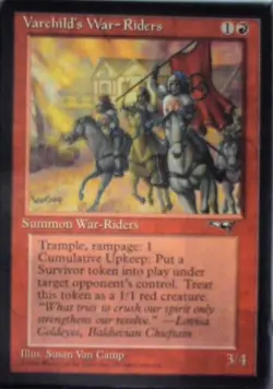 Varchild's War-Riders - Alliances: #83, Magic: The Gathering Nm R68 - Image 1