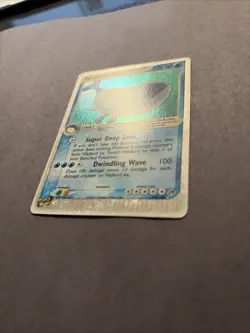 Pokemon TCG Wailord EX 100/100 EX Sandstorm Holo Rare LP - Image 3