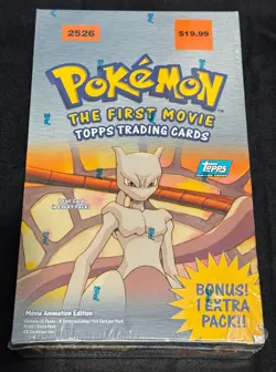 Pokemon - Topps The First Movie - Animation Edition - 11x Boosters - Sealed Box - Image 1