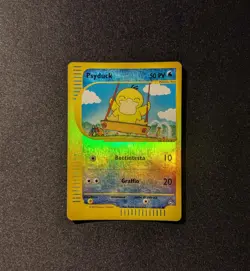 Pokemon AQUAPOLIS - #104/147 Psyduck - Reverse Holo - ITALIAN - Heavily Played - Image 3