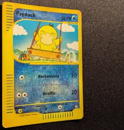 Pokemon AQUAPOLIS - #104/147 Psyduck - Reverse Holo - ITALIAN - Heavily Played - Image 5