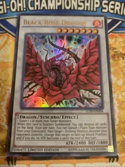 Yugioh Black Rose Dragon - LC05-EN004 VLP - Image 1