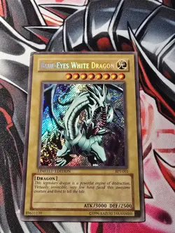 Yugioh! Blue-Eyes White Dragon BPT-003 2002 Collectors Tin Limited Edition - HP - Image 1