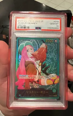 One Piece EB02 OP07-019 Jewelry Bonney SP Leader JP PSA 10 Japanese - Image 1