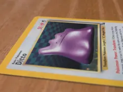 Pokemon TCG Ditto 3/62 Fossil Holo Unlimited Trading Card Colorless 1995 96 98 - Image 5