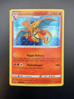 Special Delivery Charizard 📦🔥• SWSH075 SWSH: Sword & Shield Promo Cards Holo - Image 2