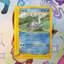 Pokemon TCG Lapras Card Skyridge 71/144 Non-Holo 2003 - Image 1