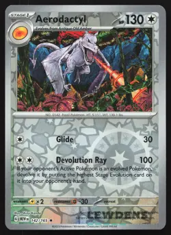 Aerodactyl - 142/165 - Reverse Holo - Scarlet & Violet 151 - Pokemon Card - Image 1