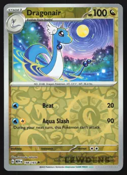 Dragonair - 148/165 - Reverse Holo - Scarlet & Violet 151 - Pokemon Card - Image 1