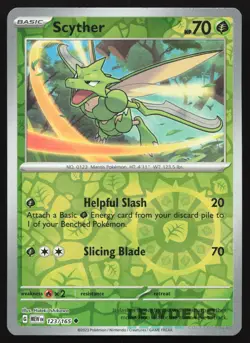 Syther - 123/165 - Reverse Holo - Scarlet & Violet 151 - Pokemon Card - Image 1