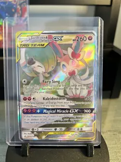 Pokemon EX, GX, and V Holo 9 card lot - Image 4
