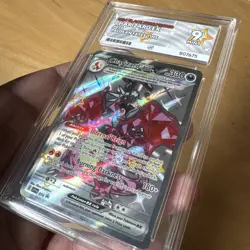 Pokemon TCG Charizard EX SVP074 Black Star Promo Card Ace Grading Mint 9 - Image 3