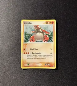 Pokemon EX HIDDEN LEGENDS - #102/101 Groudon - Secret Rare Holo - ENG - LP - Image 3