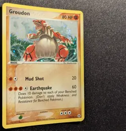 Pokemon EX HIDDEN LEGENDS - #102/101 Groudon - Secret Rare Holo - ENG - LP - Image 5