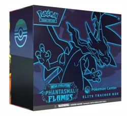 Phantasmal Flames Mega Evolutions Pokemon ETB INHAND - Image 1