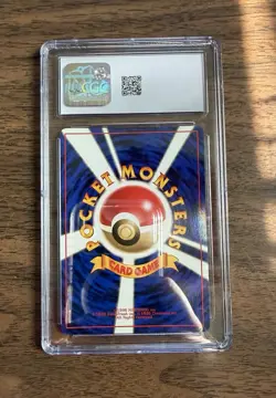 Pokemon TCG Swirl Japanese Flareon No.136 Jungle Holo Rare 1997 CGC Mint 9 - Image 2