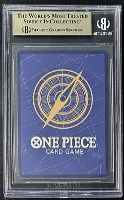 BGS 10 One Piece OP09-048 SR Dracule Mihawk - English- Emperors in the New World - Image 2