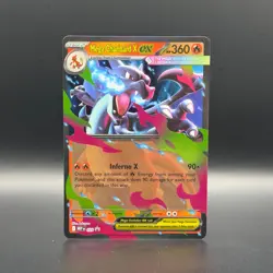 Mega Charizard X ex 029 Black Star Promo Pokemon Card NM - Image 1
