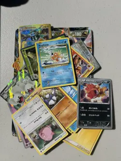 Pokemon TCG Mixed Card Lot Magikarp Chansey Drilbur Mushhold Included - Image 1