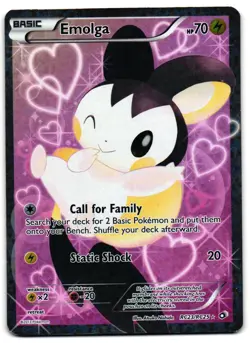 Emolga RC23/RC25 - Legendary Treasures Rare Ultra Pokemon TCG - HP Card - Image 1