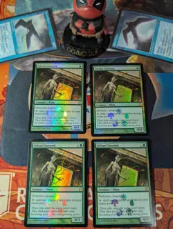 🐍 4x Sylvan Caryatid - Buy-A-Box Promos (BABP) 🐍 NM/LP 💎 - Image 1