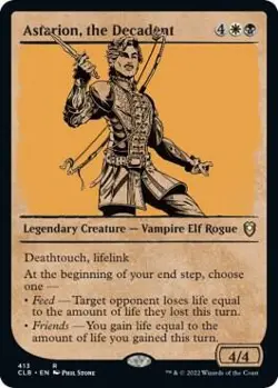 MTG Battle for Baldur's Gate - Astarion, the Decadent (Showcase) - Image 1