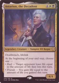 MTG Battle for Baldur's Gate - Astarion, the Decadent (Foil) - Image 1