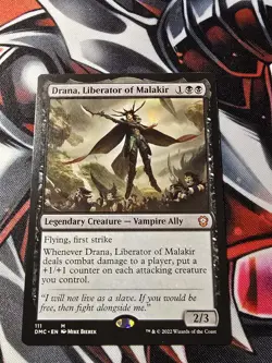 MTG - Drana, Liberator of Malakir - Dominaria United Commander - VLP - Image 1