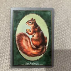 Magic the Gathering - Unglued - Squirrel Token - Very Good Condition - Image 1