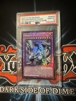 Yu-Gi-Oh! - Dragon Master Magia - RA04-EN055 - Ultimate Rare - PSA 10 - Image 1