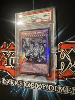 Yu-Gi-Oh! - Dragon Master Magia - RA04-EN055 - Ultimate Rare - PSA 10 - Image 2