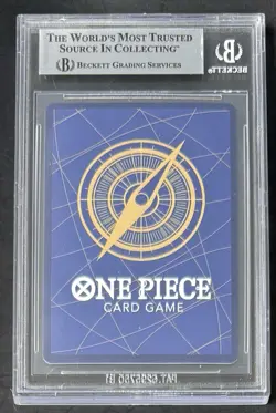 BGS 8.5 One Piece OP02-120 SEC Uta - English - Paramount War - Graded - Image 2
