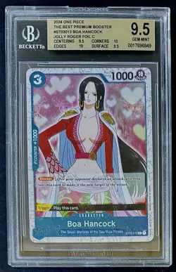 BGS 9.5 One Piece ST03-013 C Boa Hancock - English - PRB01 The Best - Graded - Image 1