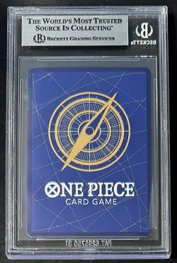 BGS 9 One Piece OP02-036 SR Nami - English - Best Selection Vol.1 - Graded - Image 2